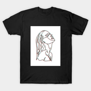 Minimalistic Woman T-Shirt